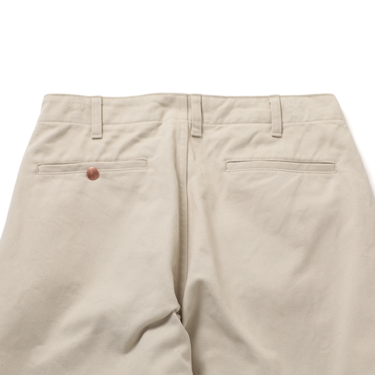 COMOLI / コモリ | コットンツイル ワークパンツ - Ivory | 通販