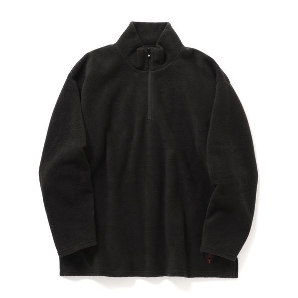 South2 West8 / サウスツーウエストエイト | Half Zipped Shirt - Poly