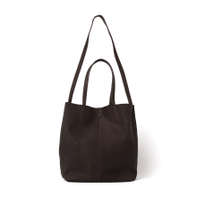 Morphee / モルフェ | 3WAY MEDIUM TOTE (Nubuck) - Dark Brown