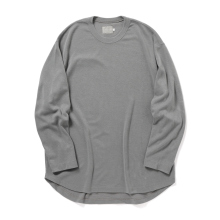 CURLY / カーリー | NEW WARM TEE (CREW-NECK) - Gray