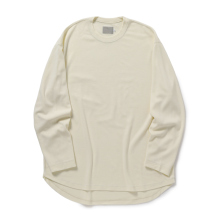 CURLY / カーリー | NEW WARM TEE (CREW-NECK) - Ivory