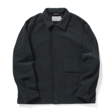 CURLY / カーリー | TRICOT CORDUROY BLOUSON - Cadet Blue