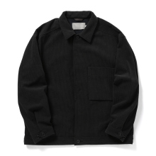 CURLY / カーリー | TRICOT CORDUROY BLOUSON - Black