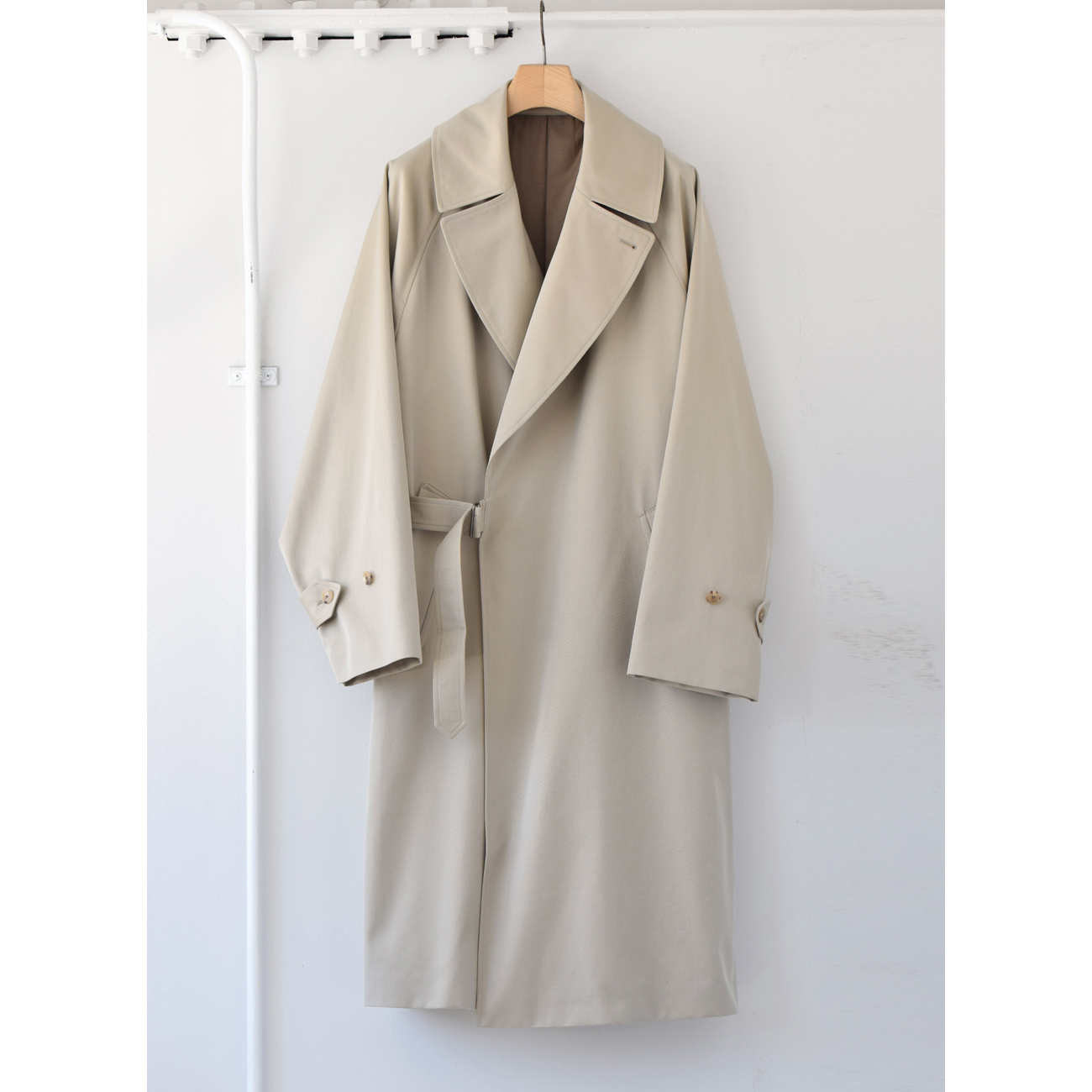 20aw COMOLI コットンギャバタイロッケンコート beige 2