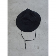 COMOLI / コモリ | シルクネップ ハット - Black | 通販 - 正規取扱店