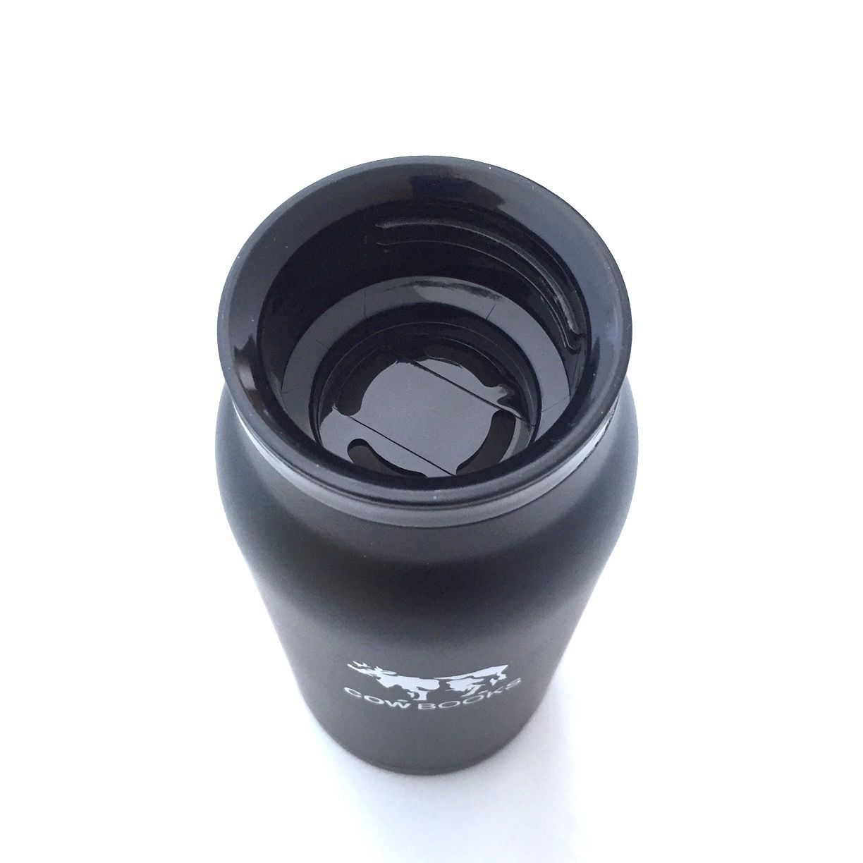 COW BOOKS / カウブックス | STAINLESS BOTTLE 320ml - Black | 通販