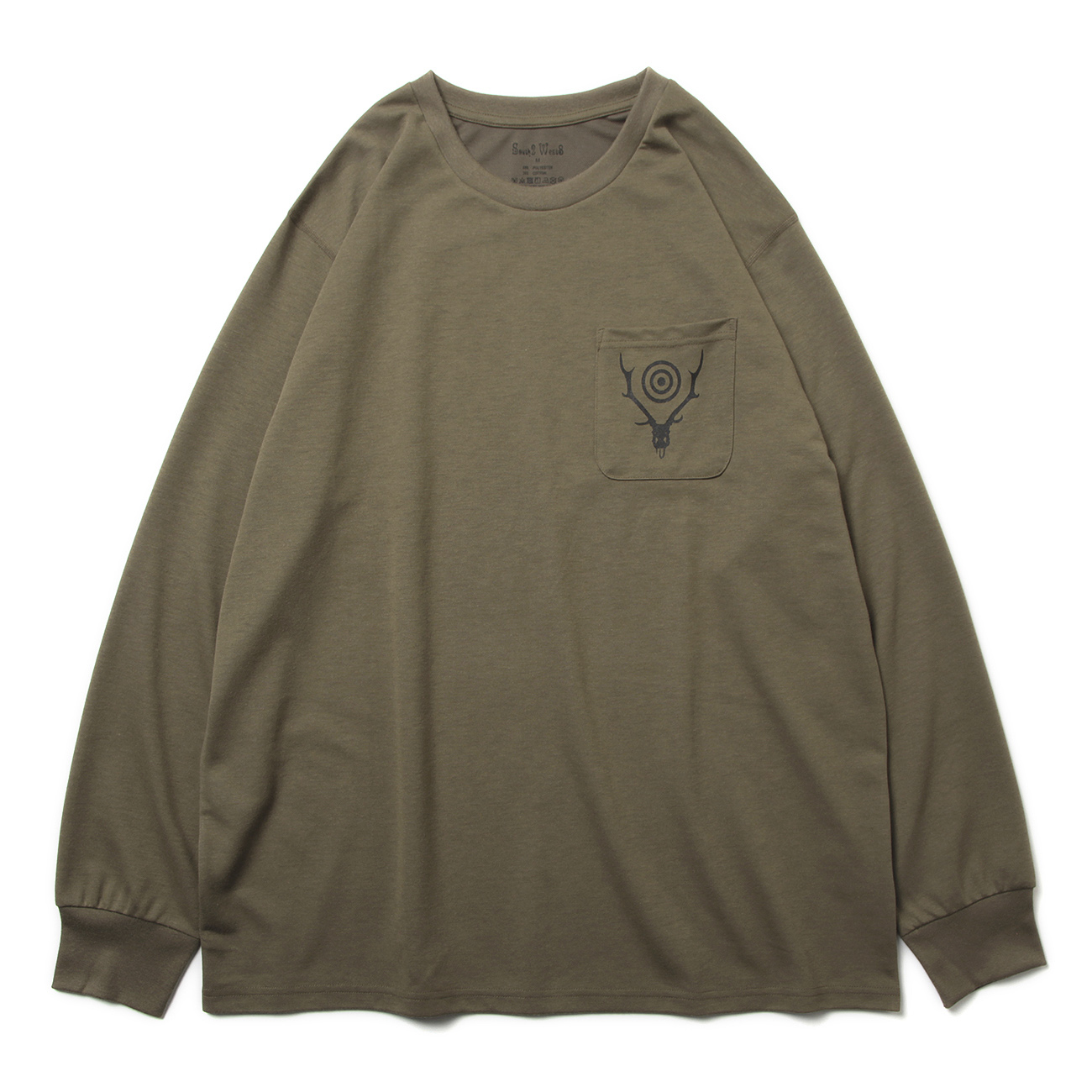 South2 West8 / サウスツーウエストエイト | L/S Round Pocket Tee