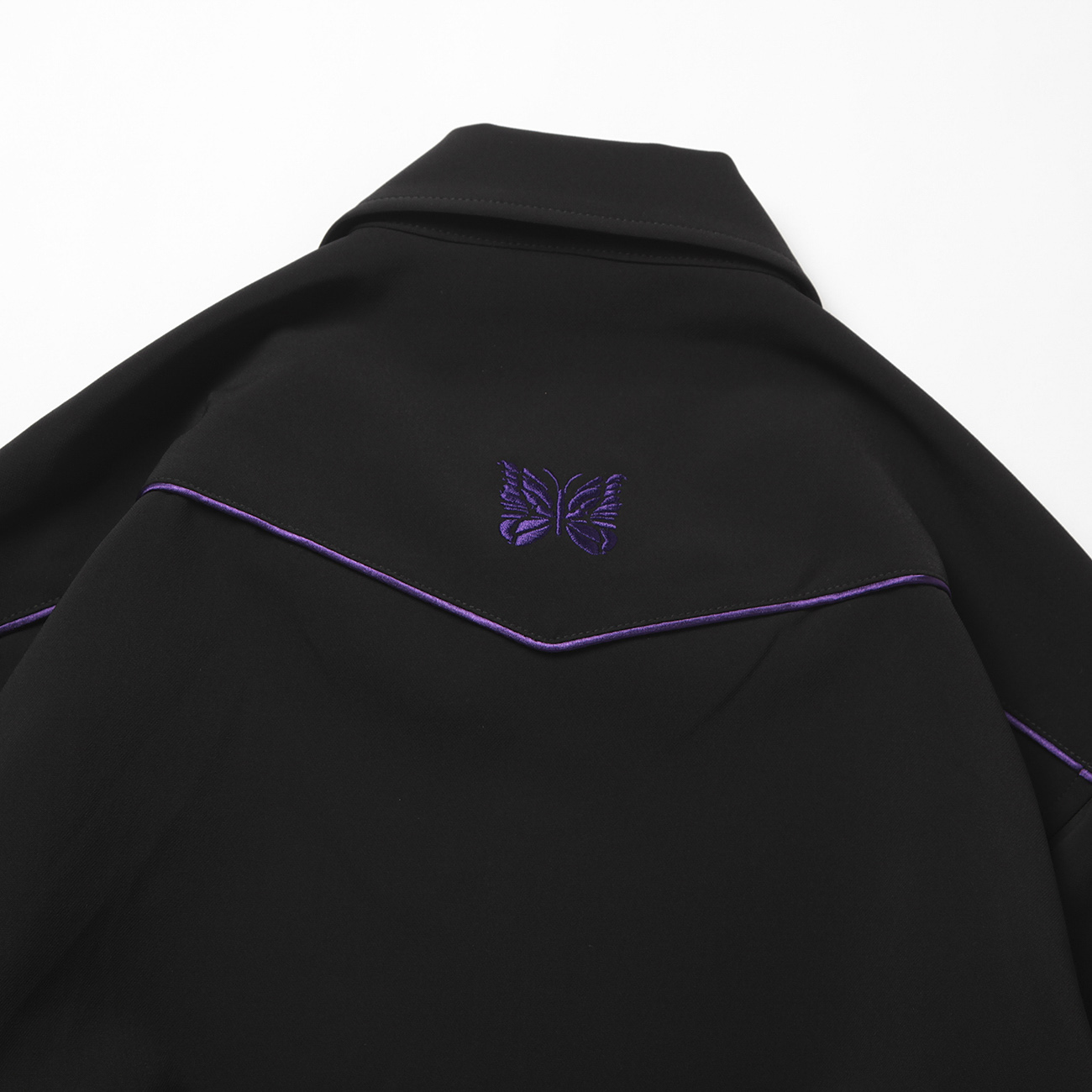 Needles PIPING COWBOY JACKET ブラック　Mサイズ BEAMS（ビームス）NEEDLES / Piping Cowboy Jacket - Poly