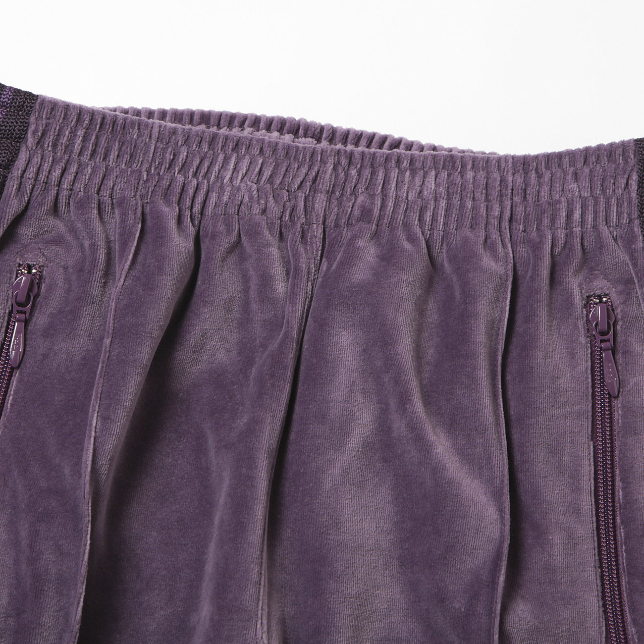 Needles / ニードルズ | Narrow Track Pant - C/Pe Velour - Purple