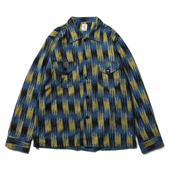 シャツSouth2 West8 Smokey Shirt - Blue - everestgranite.ca