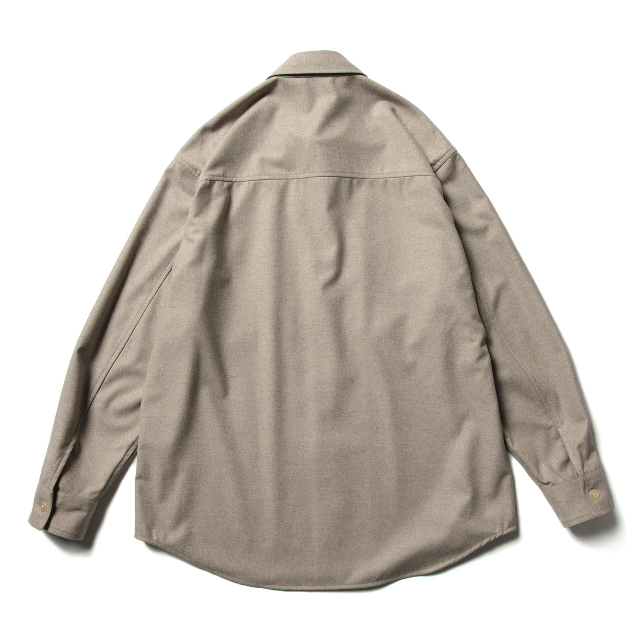AURALEE / オーラリー | WOOL FULLING FLANNEL SHIRTS (メンズ