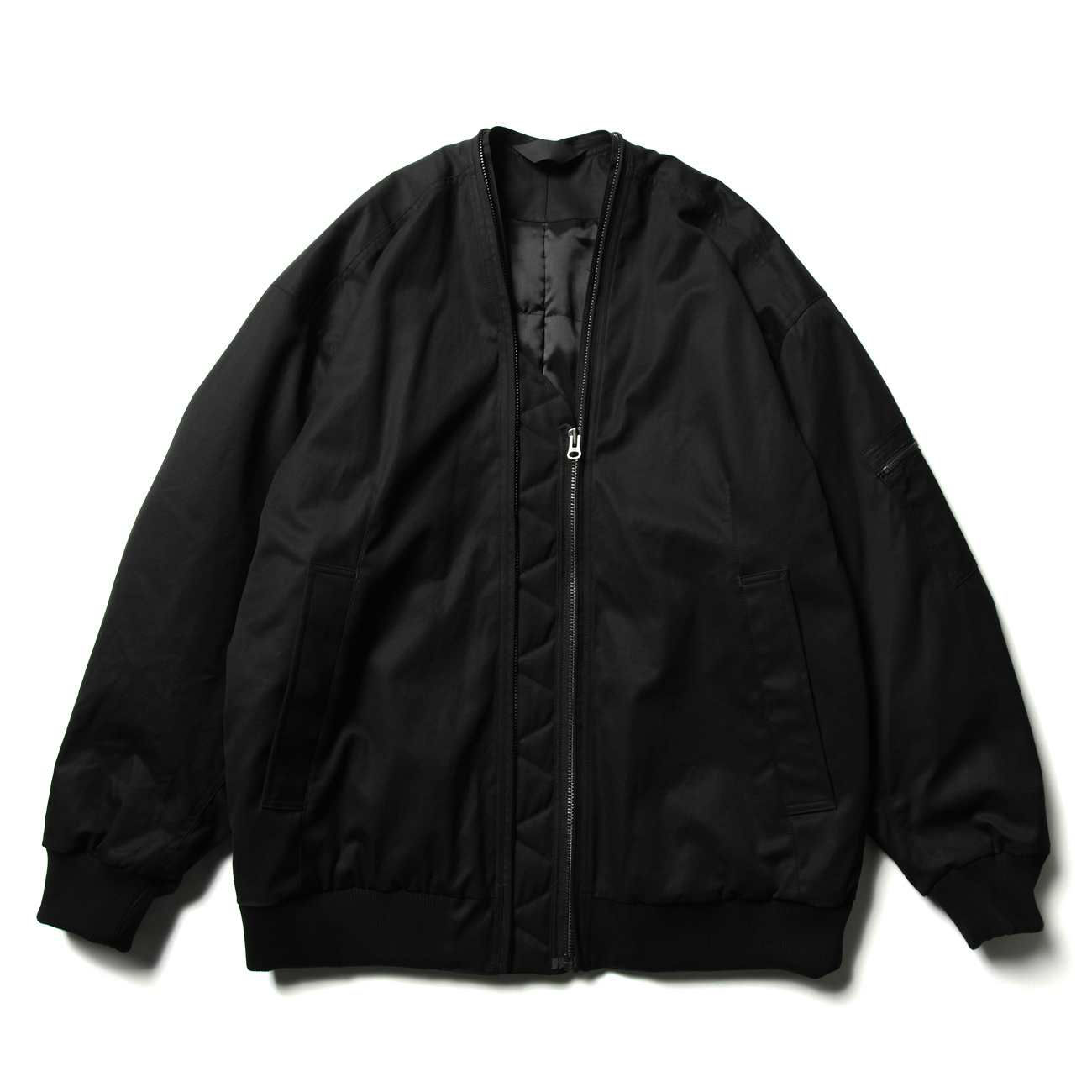 ESSAY / エッセイ | J-3 DOUBLE ZIP MA-1 - Black | 通販 - 正規 ESSAY / エッセイ | J-3 DOUBLE ZIP MA-1 - Black | 通販 - 正規