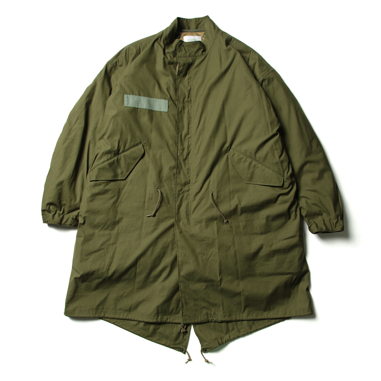 CIOTA / シオタ | スビンコットン ナイロンオックス M65 フィッシュテールパーカー - Olive | 通販 - 正規取扱店 |  COLLECT STORE / コレクトストア