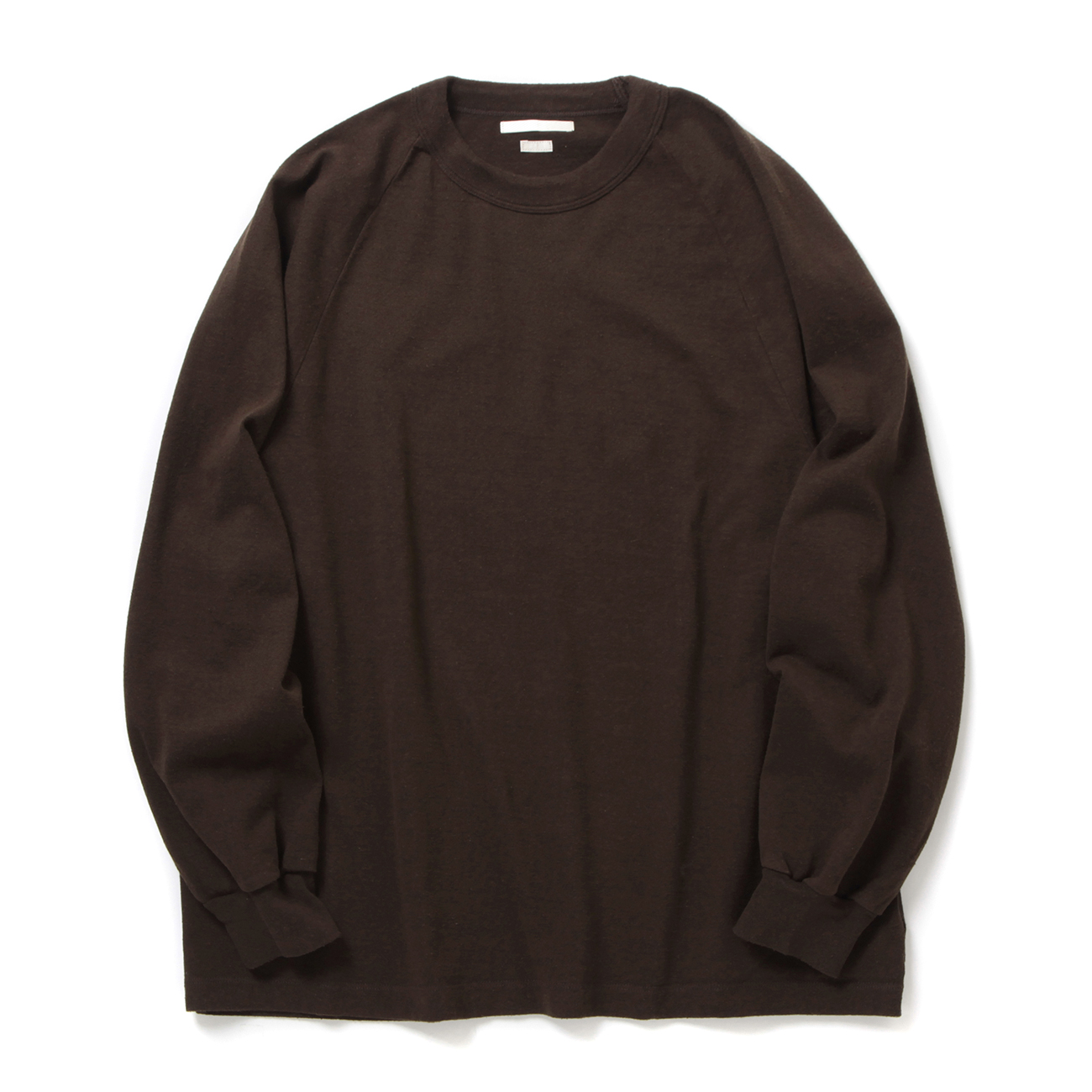 blurhms Co/Silk Nep Raglan Tee ブラームス blurhms (ブラームス) Co/Silk Nep Baseball Raglan Tee