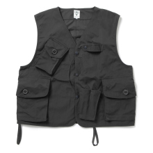 South2 West8 / サウスツーウエストエイト | Tenkara Vest - Poly Gabardine - Charcoal | 通販  - 正規取扱店 | COLLECT STORE / コレクトストア