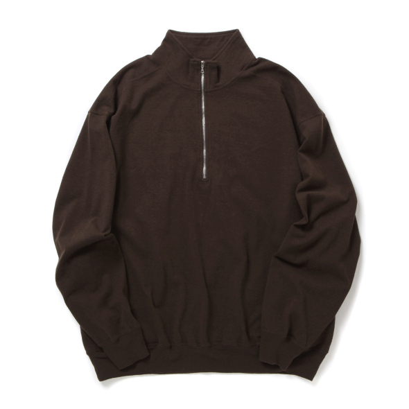 blurhms 24AWブラームス CO/SILK NEP HARF-ZIP