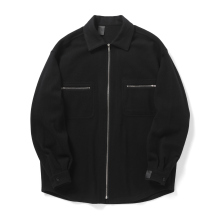 N.HOOLYWOOD / エヌハリウッド | 2262-BL17-014 peg SHIRT BLOUSON - Black