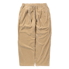 S.F.C Stripes For Creative / エスエフシー | TWO TUCK WIDE PANTS (CORDUROY) - Beige