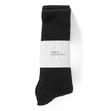S.F.C Stripes For Creative / エスエフシー | 3P LOOSE SOCKS - Black