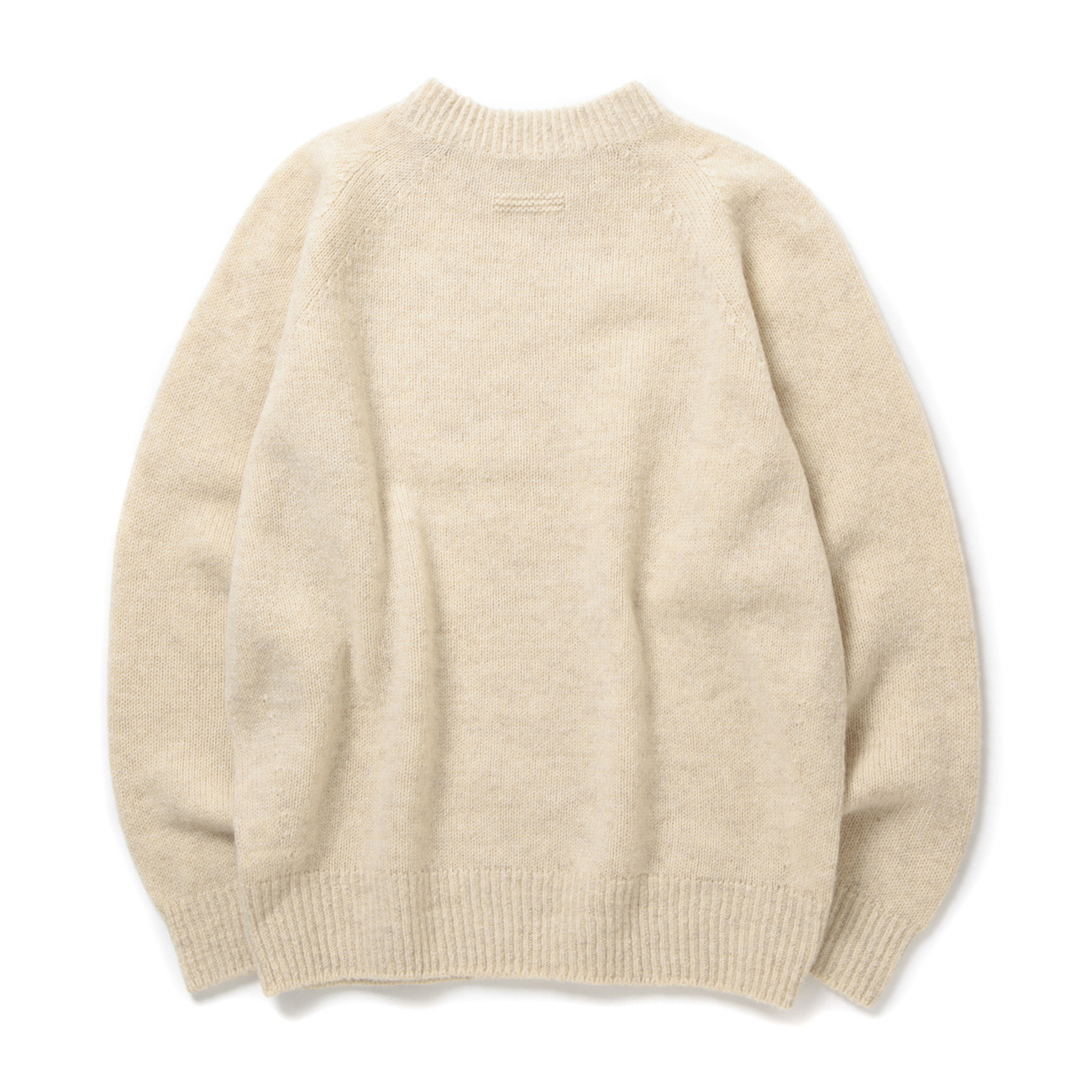 豊富なギフト クレプスキュール / crepuscule | Ivory - P/O Neck Crew WG トップス
