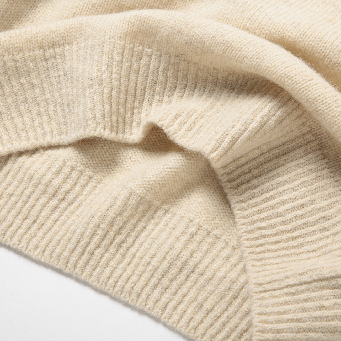 crepuscule / クレプスキュール | WG Crew Neck P/O - Ivory