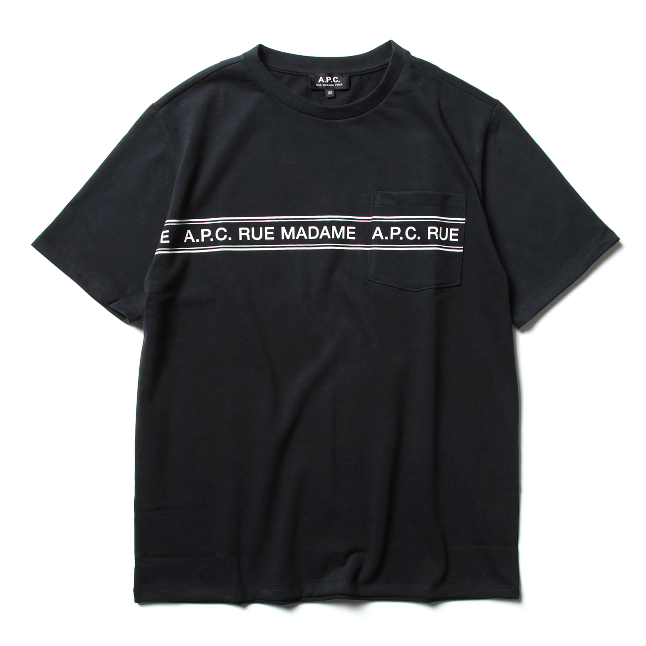 A.P.C. / アーペーセー | Rue Madame Tシャツ - Dark Navy | 通販