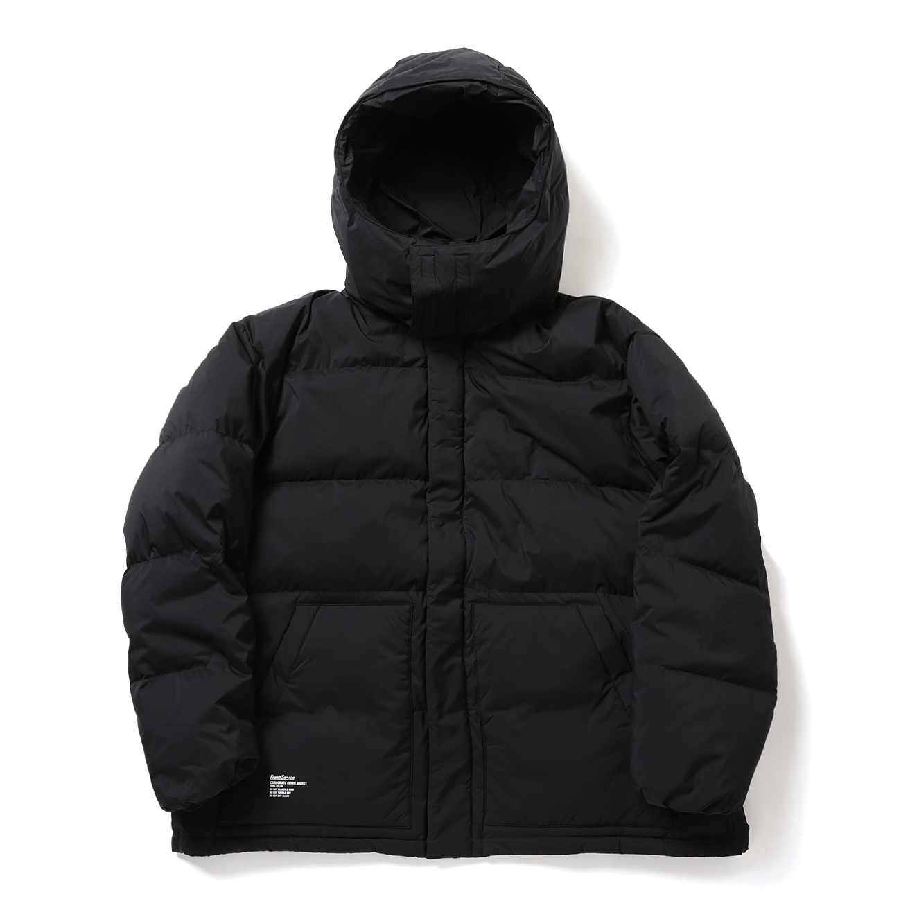 FreshService / フレッシュサービス | CORPORATE DOWN JACKET - Black