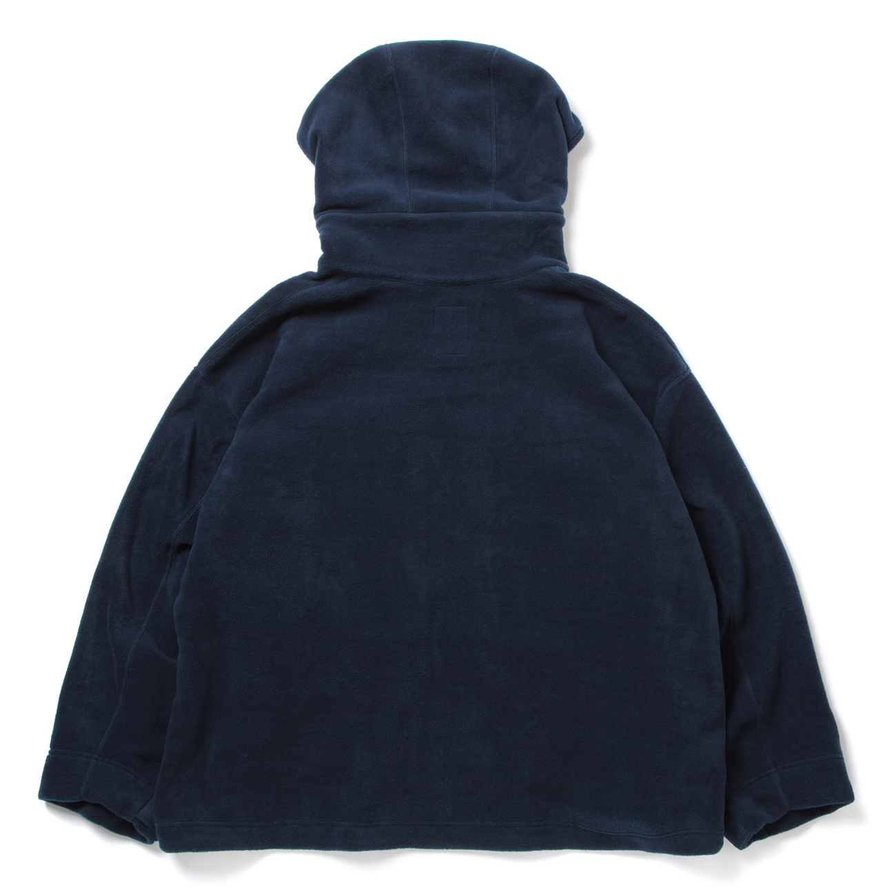 FLEECE HOODIE JACKET - Navy