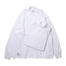 FreshService / フレッシュサービス | 2-PACK CORPORATE L/S MOCK NECK TEE - White