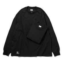 FreshService / フレッシュサービス | 2-PACK CORPORATE L/S TEE - Black