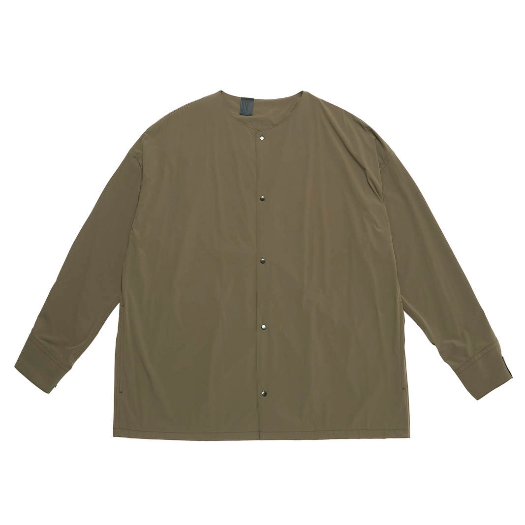 N.HOOLYWOOD / エヌハリウッド | 2211-SH25-006-peg COLLARLESS SHIRT 