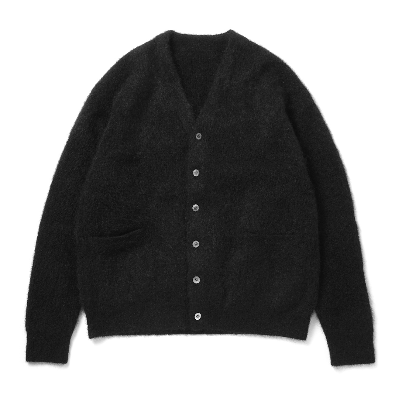 crepuscule / クレプスキュール | Mohair V/N Cardigan - Black | 通販