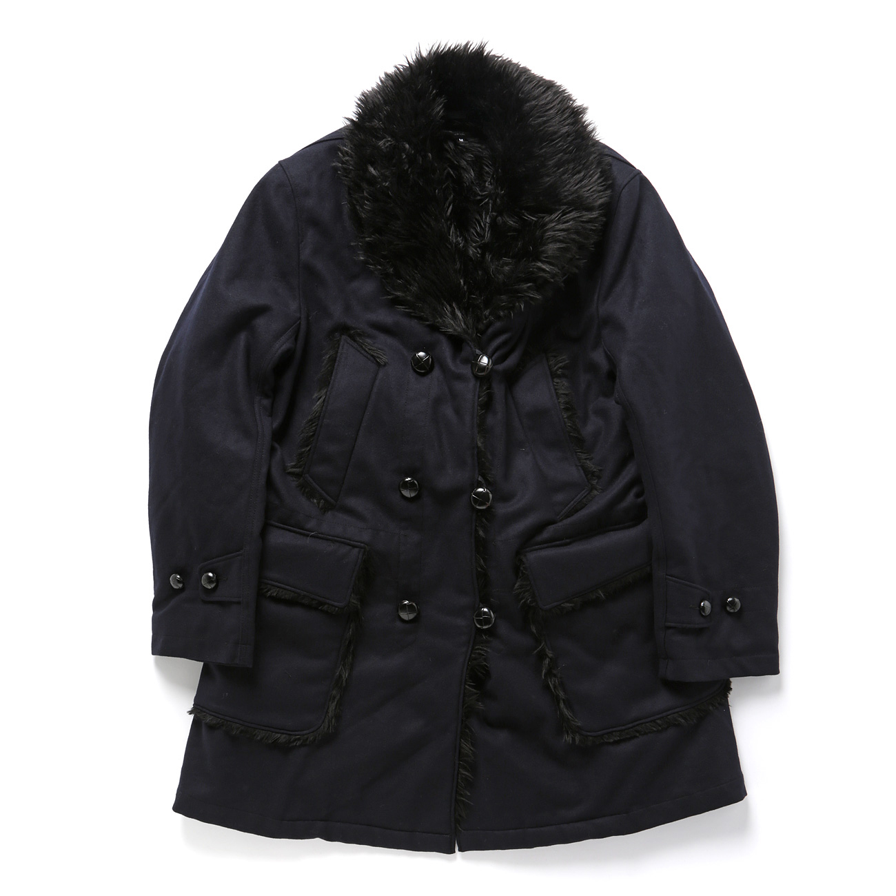 エンジニアドガーメンツ　マッキーノコート　ネイビー ENGINEERED GARMENTS / エンジニアドガーメンツ | Mackinaw - 20oz