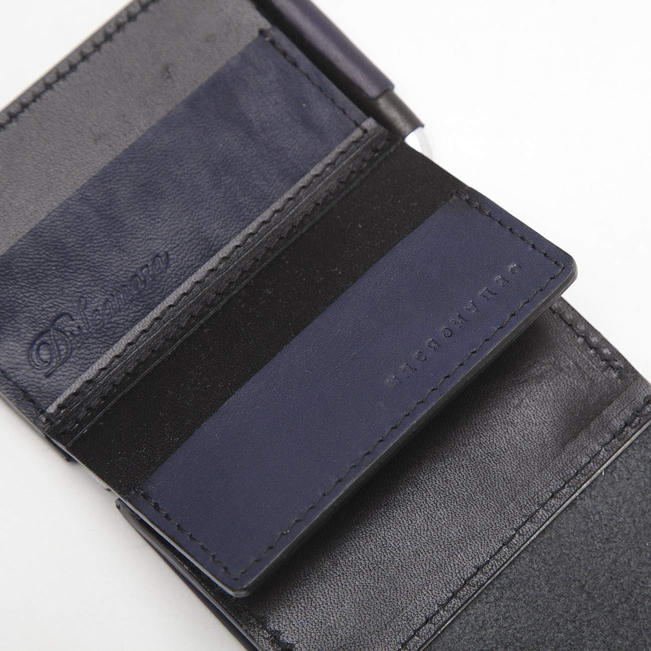 Dulcamara x MДCЯOM∀ЦЯO Al Tri / Fold Wallet - Black x Navy