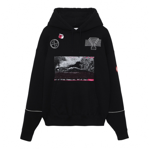 【お気にいる】 C.E NOT OF THINGS HEAVY HOODY XLサイズ トップス