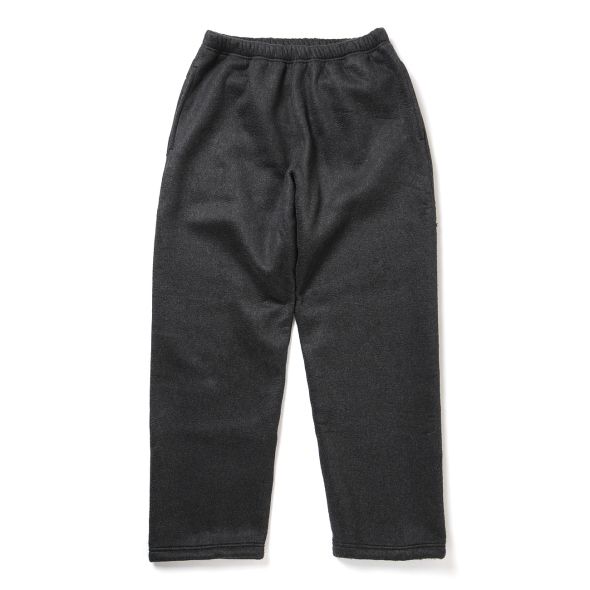 blurhms / ブラームス | Pe/Silk Fleece Pants - Heather Black | 通販