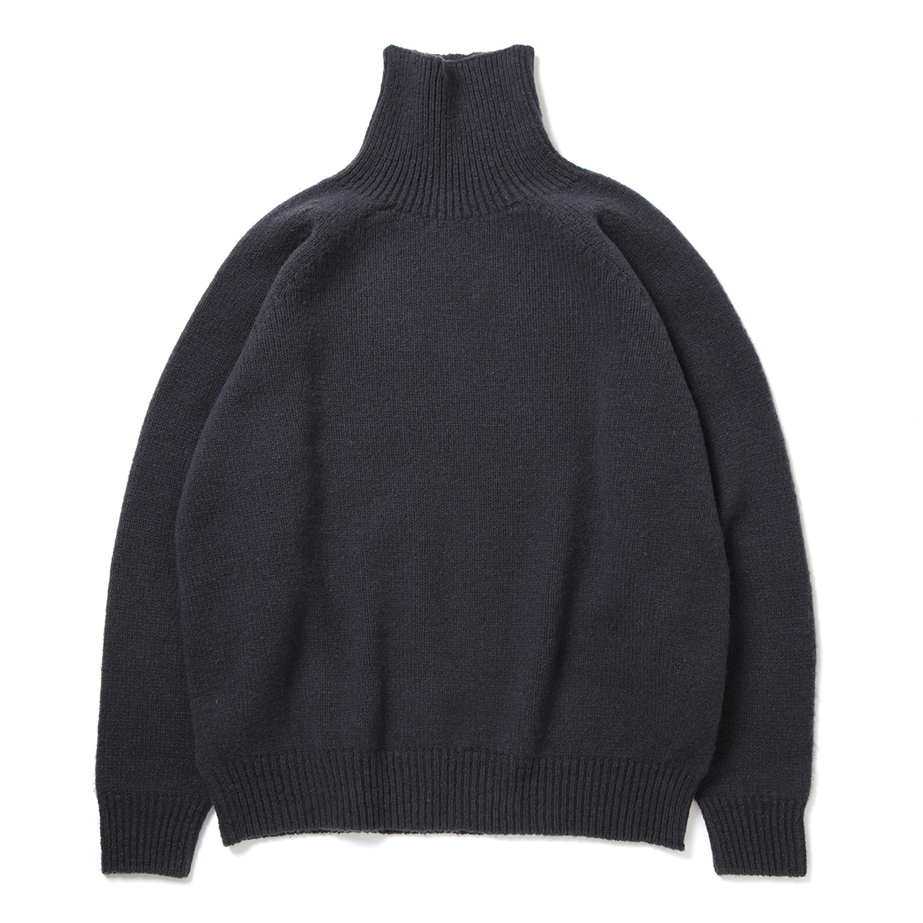 crepuscule / クレプスキュール | W/G Turtle Neck L/S - Chacoal