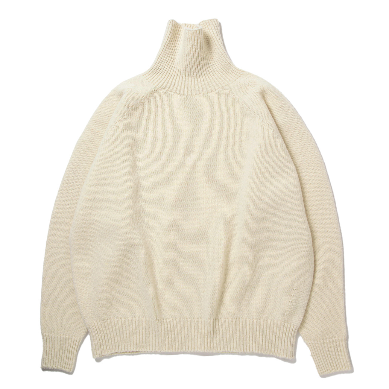 crepuscule / クレプスキュール | W/G Turtle Neck L/S - Natural