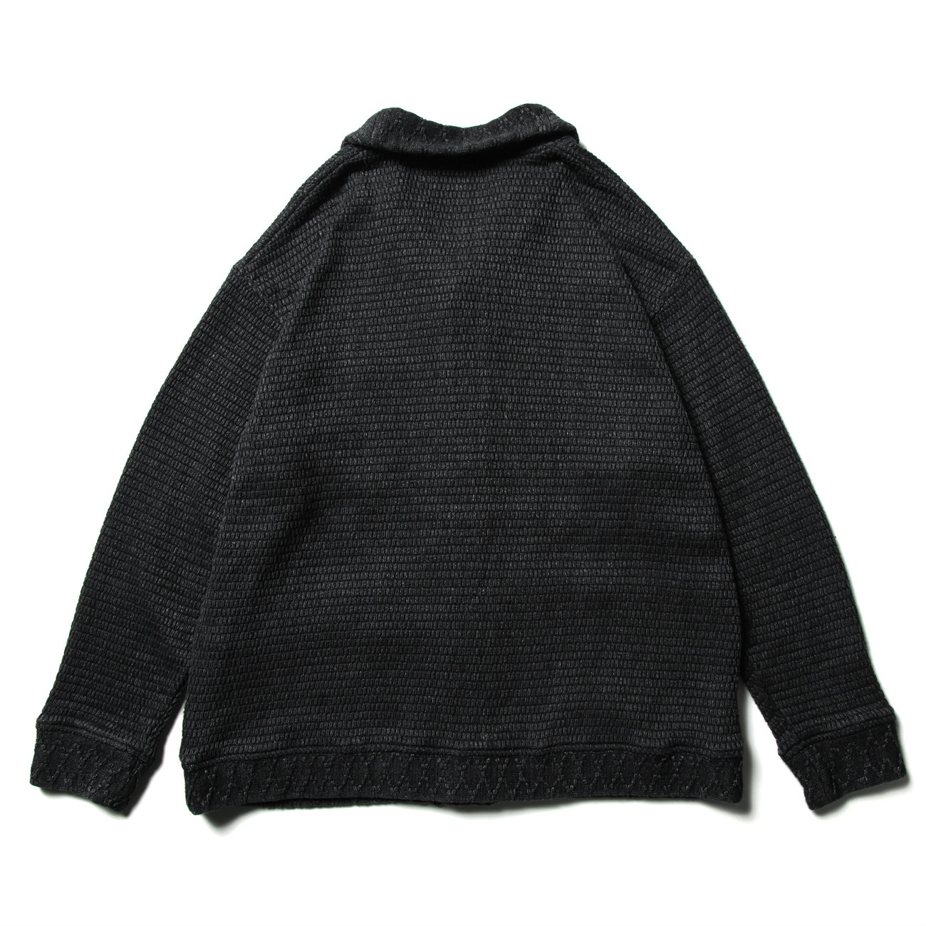 Porter Classic kendo knit ブラック S Porter Classic / ポータークラシック | BEATNIK KENDO KNIT CARDIGAN