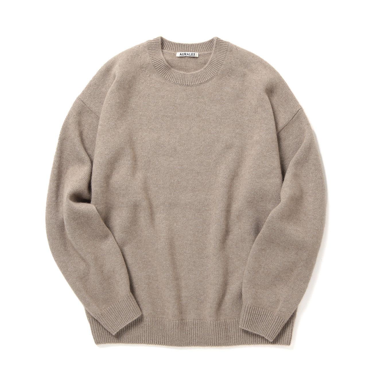 BABY CASHMERE KNIT P/O - Natural Brown