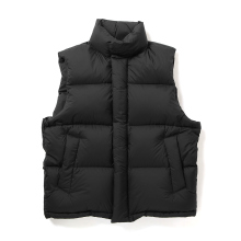 AURALEE / オーラリー | SUPER LIGHT NYLON RIPSTOP DOWN VEST (メンズ) - Black