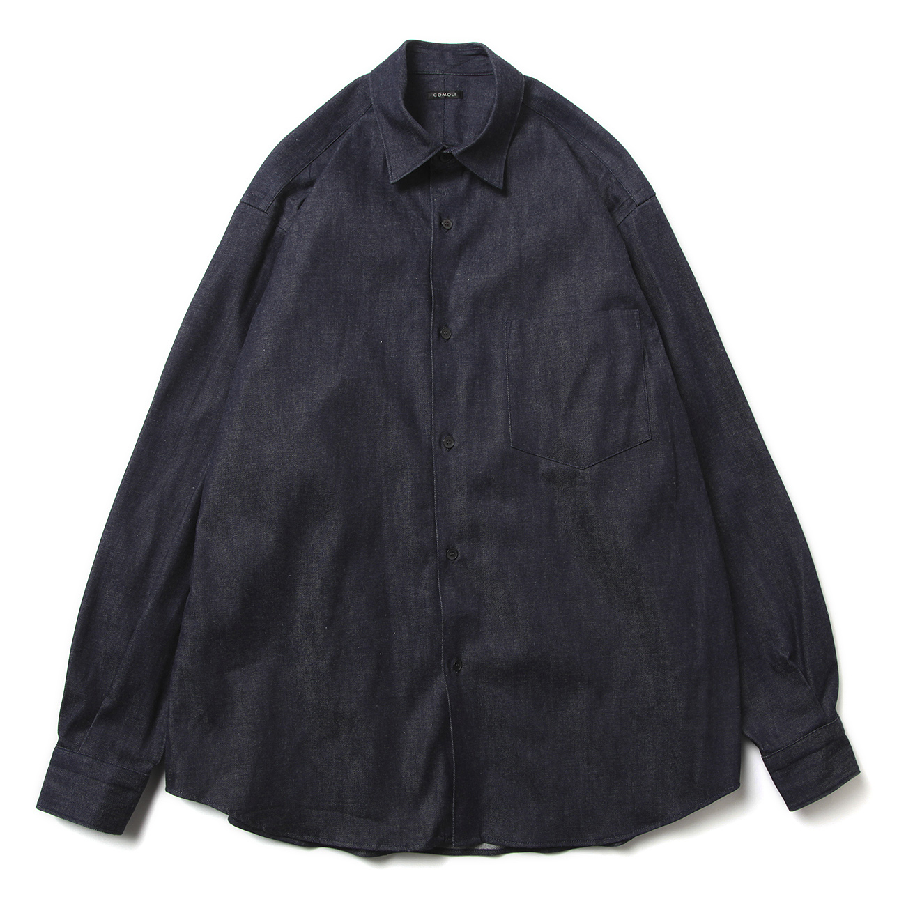 8000円 激安メーカー直販 comoli shirt navy 3 シャツ
