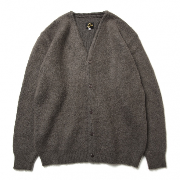 Needles / ニードルズ | Mohair Cardigan - Solid - Charcoal | 通販