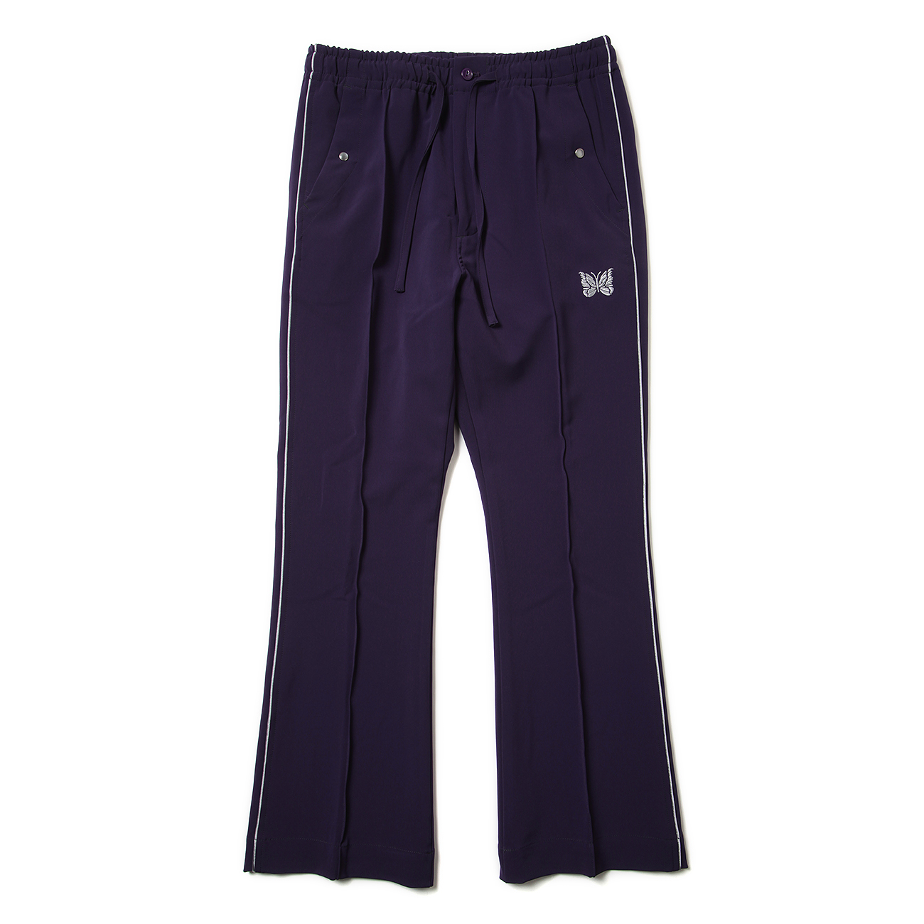 Needles ニードルス PIPING COWBOY PANTS 黒×紫 Needles ニードルス PIPING COWBOY PANTS 黒×紫 Needles