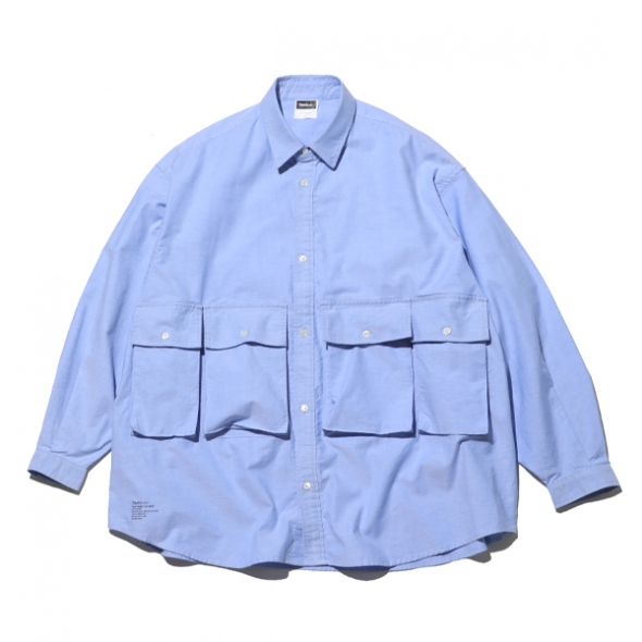 FreshService / フレッシュサービス | OXFORD FLAP POCKET L/S SHIRT - Blue | 通販 - 正規取扱店  | COLLECT STORE / コレクトストア