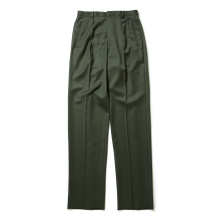 NEAT / ニート | Back Satin Gabardine Srousers - Olive