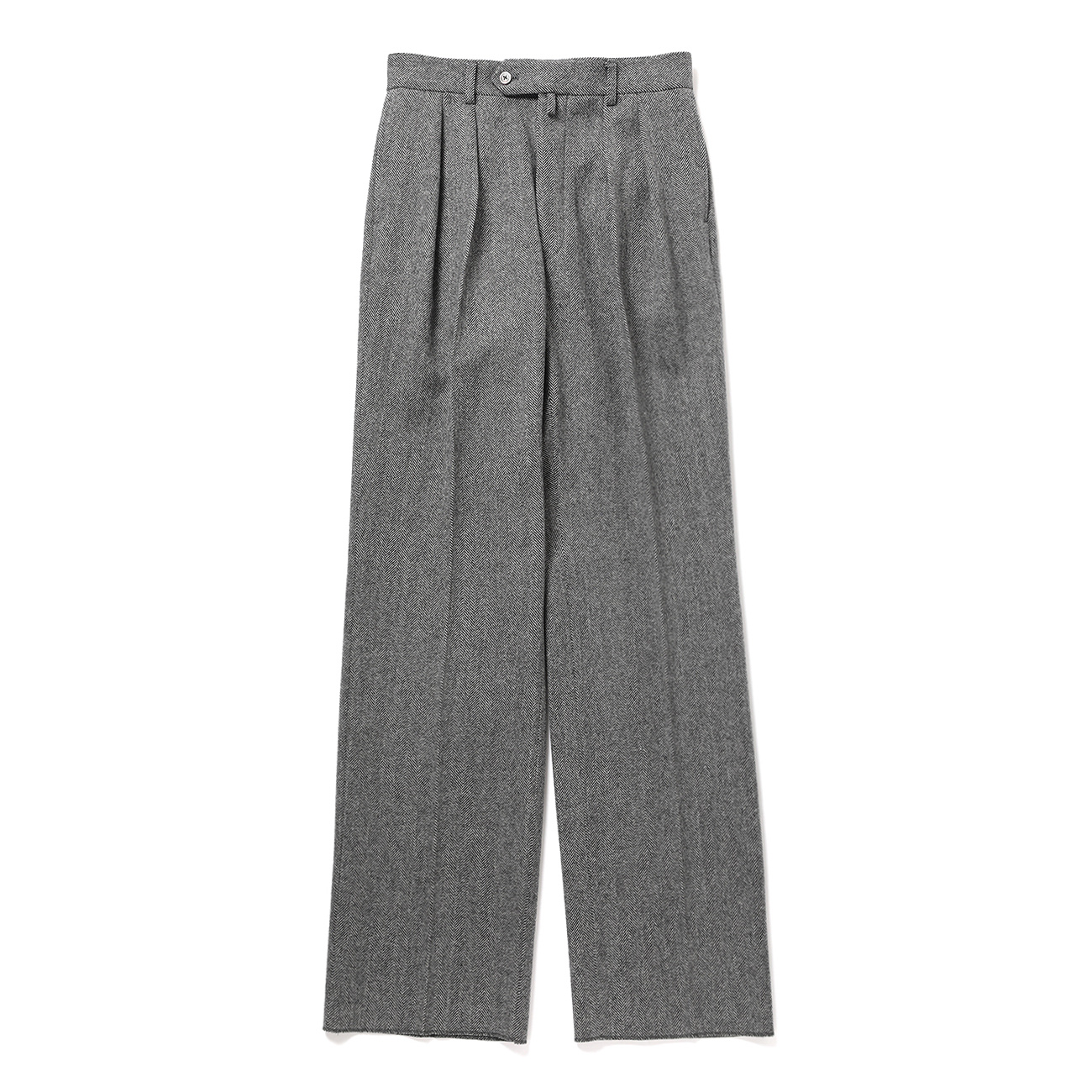 NEAT / ニート | Wool Herringbone Wide - Black×White | 通販