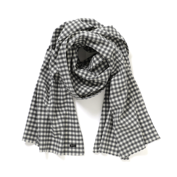 Porter Classic / ポータークラシック | FLANNEL GINGHAM STOLE