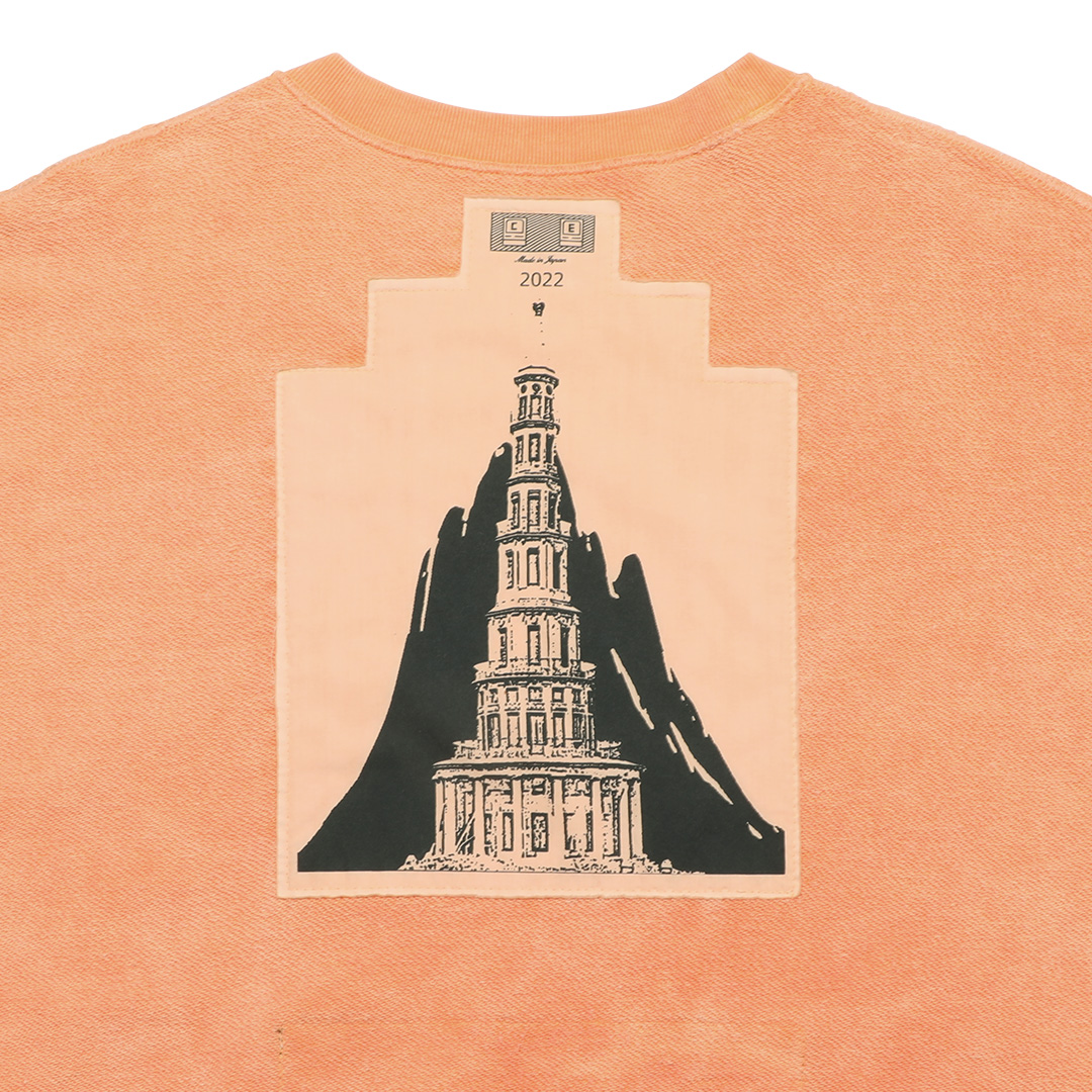 OVERDYE CAV EMPT CREW NECK - Orange