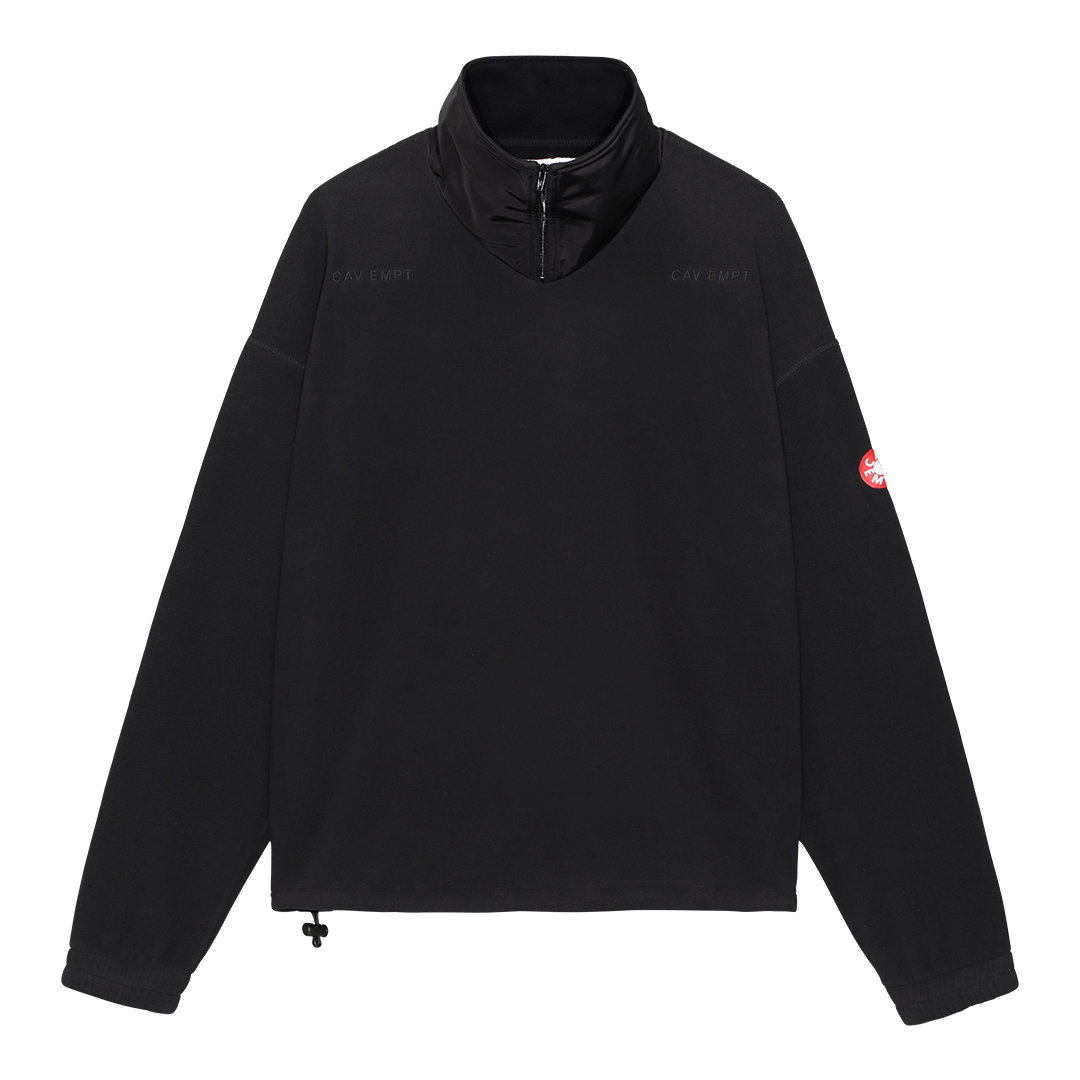 C.E cavempt  LIGHT FLEECE ZIP COLLAR